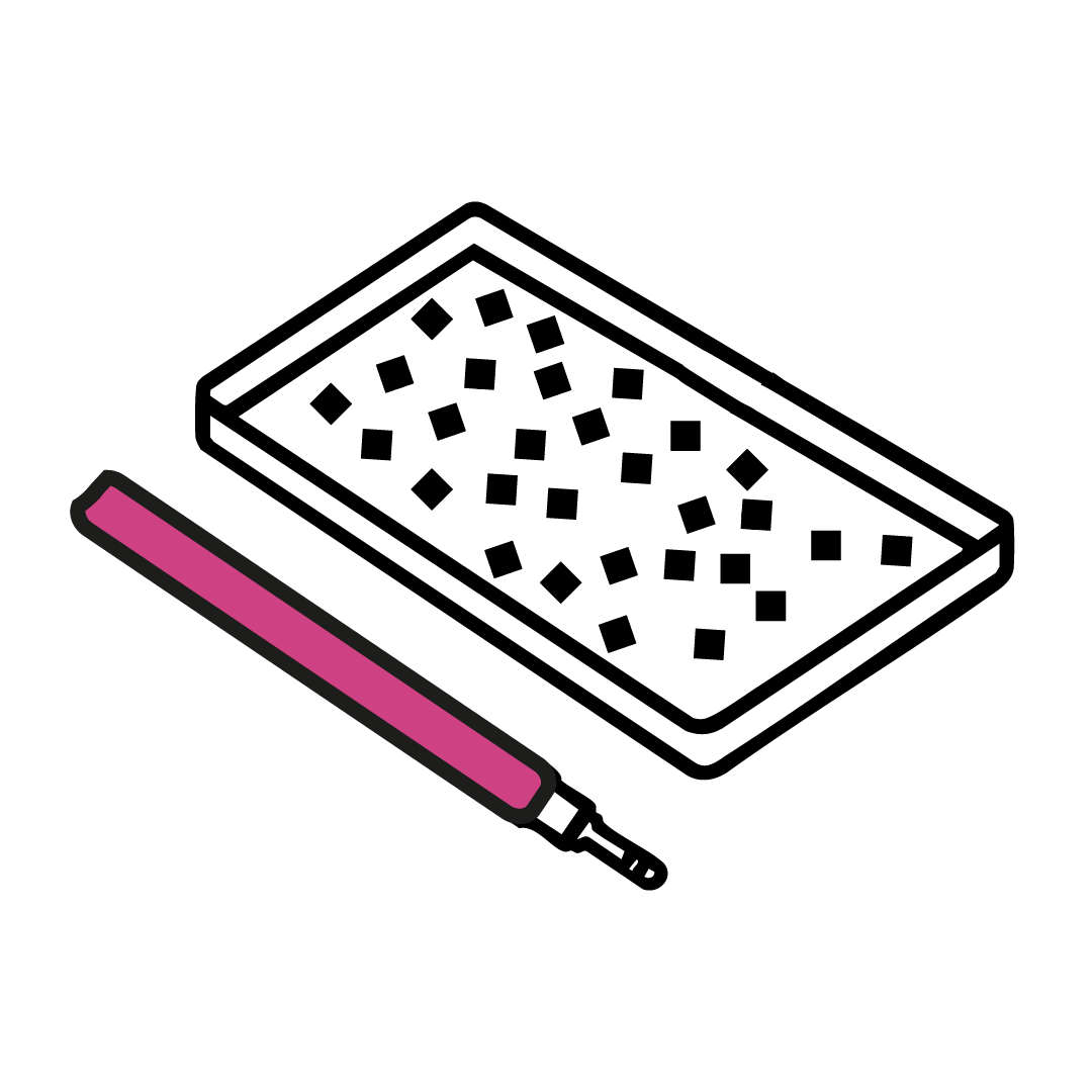 Stackable Tray
and Stylus